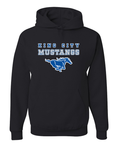 King City Mustangs Spirit Men's Premium Hoodie