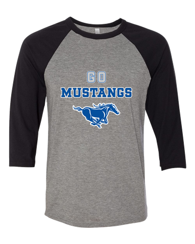 King City Mustangs Go Team Women's Baseball T-Shirt