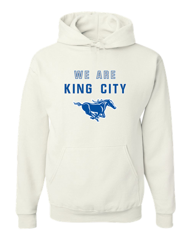 King City Mustangs We Are Men's Premium Hoodie