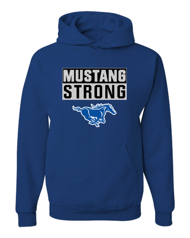 King City Mustangs Strong #1 Men's Premium Hoodie