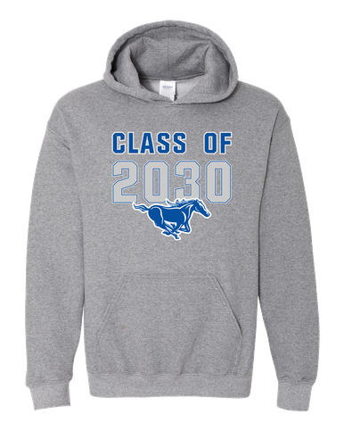 King City Mustangs Class of 2030 Men's Hoodie