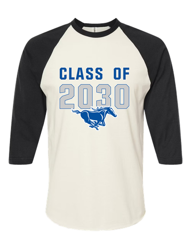 King City Mustangs Class of 2030 Women's Baseball T-Shirt