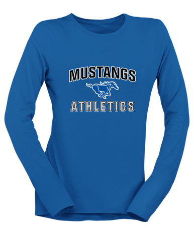 King City Mustangs Athletics Women's LS T-Shirt