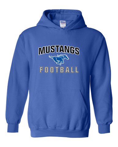 King City Mustangs Football #1 Men's Hoodie