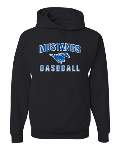 King City Mustangs Baseball #1 Men's Premium Hoodie