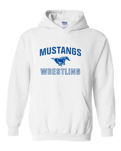 King City Mustangs Wrestling Men's Hoodie