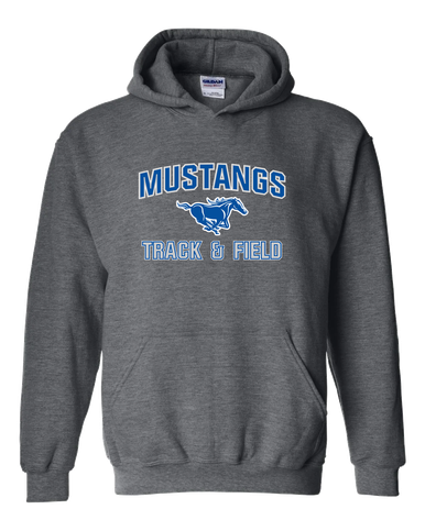 King City Mustangs Track & Field Men's Hoodie