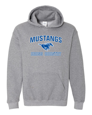 King City Mustangs Cross Country Men's Hoodie