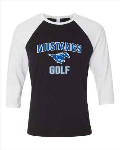 King City Mustangs Golf Men's Baseball T-Shirt
