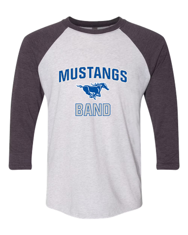 King City Mustangs Band # 1 Men's Baseball T-Shirt