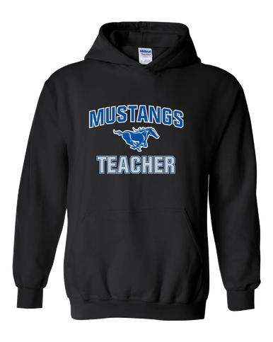 King City Mustangs Teacher Men's Hoodie