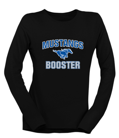 King City Mustangs Booster Women's LS T-Shirt