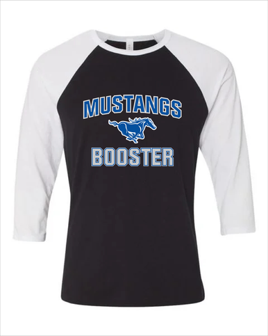 King City Mustangs Booster Women's Baseball T-Shirt