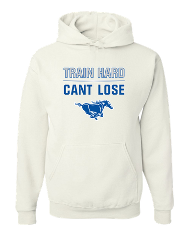 King City Mustangs Train Hard, Can't Lose Men's Premium Hoodie