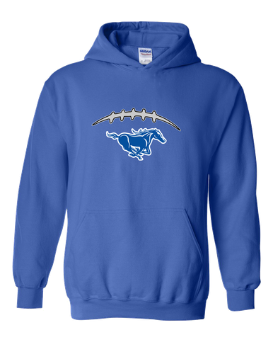 King City Mustangs Football #2 Men's Hoodie