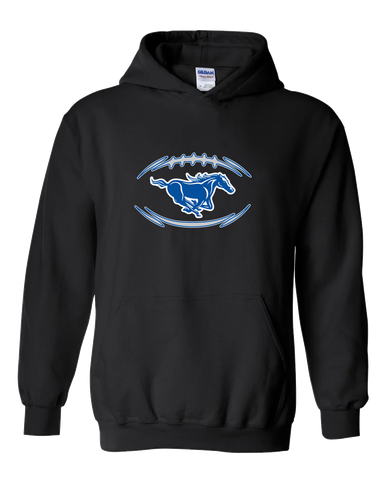 King City Mustangs Football #3 Men's Hoodie