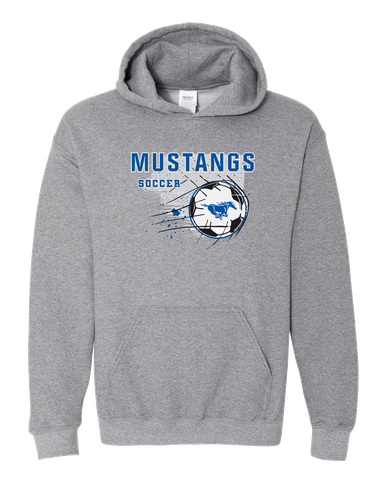 King City Mustangs Soccer #2 Men's Hoodie