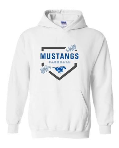 King City Mustangs Baseball #2 Men's Hoodie