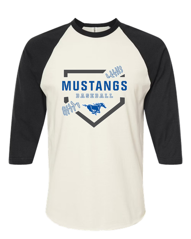 King City Mustangs Baseball #2 Men's Baseball T-Shirt