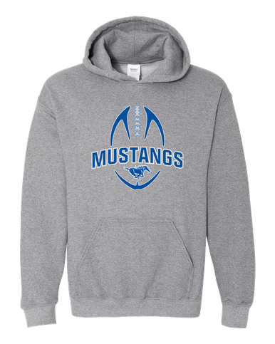 King City Mustangs Football #5 Men's Hoodie