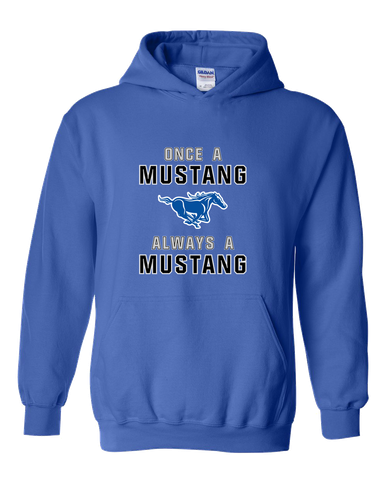King City Mustangs Once A Men's Hoodie