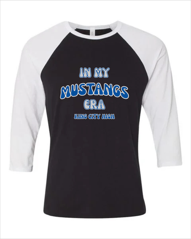 King City Mustangs Era #2 Women's Baseball T-Shirt