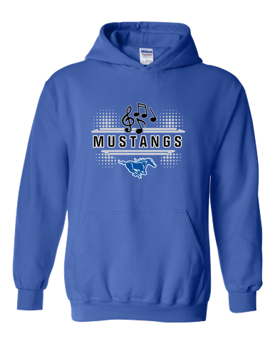 King City Mustangs Band # 3 Men's Hoodie