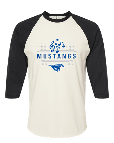 King City Mustangs Band # 3 Women's Baseball T-Shirt