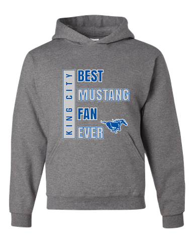 King City Mustangs Best Mustang Fan Men's Premium Hoodie