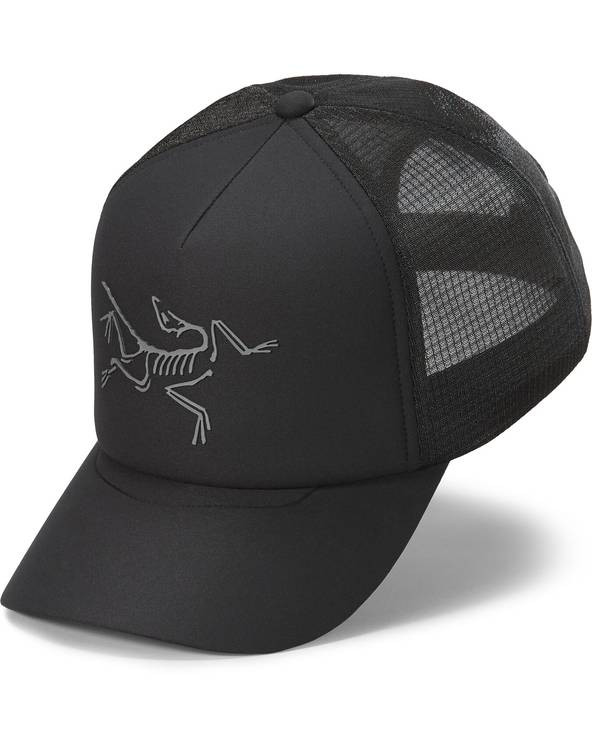 帽子 ARC'TERYX BIRD TRUCKER CAP BLACK Arc'teryx Bird Trucker Cap Black at CareOfCarl.com
