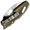 Cold Steel Mini Tuff Lite Tri-Ad Lock OD green Griv-Ex handle