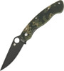 Spyderco Military Model. Black finish full-flat ground CPM-S30V.