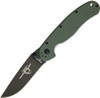 Ontario RAT II Linerlock OD Green D2 ( ON8830OD)