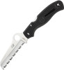 Spyderco Atlantic Salt Lockback Black