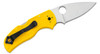 Spyderco Native 5 Salt Lockback Yellow - CPM Magnacut