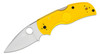 Spyderco Native 5 Salt Lockback Yellow - CPM Magnacut