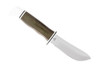 Buck Knives 103 Skinner Pro. S35VN Green Canvas Micarta Handle incl Leather Sheath (0103GRS1-B)