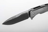 ROK Aluminum: the foldable E.D.C. knife with aluminium hand and SOLID® knife technology - Black