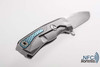 LionSTEEL ROK Titanium: the foldable titanium E.D.C. with SOLID® handle - Grey 