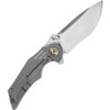 Kansept Knives Delta Framelock Gray