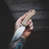 GiantMouse ACE Grand - Natural Canvas Micarta