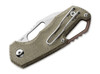 MKM Isonzo M390 Clip Point Micarta Green.  M390 Steel.