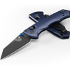 BENCHMADE 290BK FULL IMMUNITY Axis Folding Knife, Crater Blue. 63mm CPM-M4 Blade, Crater Blue Aluminium