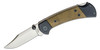 Buck Knives 112 Ranger Sport Pro Green Micarta 112GRS5 pocket knife - CPM S30V (BU112GRS5)