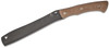 Buck Knives 108 Compadre Chopping Froe Fixed Blade Knife 9.5" Cerakote Cobalt, Natural Canvas Micarta Handles, Black Leather Sheath (BU108BRS)