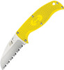 Spyderco Enuff Salt Yellow.