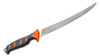 Buck Knives 0146ORS Hookset Fresh Water Fillet Knife 9" 5Cr15MoV Blade, Orange Polypropylene and Rubber Overmold Handles, Plastic Sheath