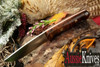 Bark River EXT-2 LT 3V Desert Ironwood Burl - Red Liners - Mosaic Pins #10