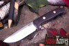 Bark River Knives Bravo 1 Cru-Wear Red & Black Suretouch - Matte - Thick Red Liners - Mosaic Pins - Rampless 