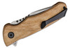 Buck 841 Sprint Pro Flipper Knife 3.125" S30V Stainless Steel Drop Point, Natural Canvas Micarta Handles, Liner Lock
